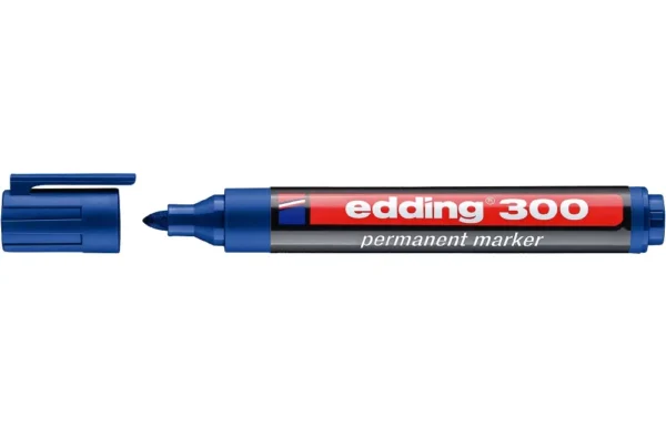 MARCADOR PERMANENTE EDDING 300 (03) AZUL