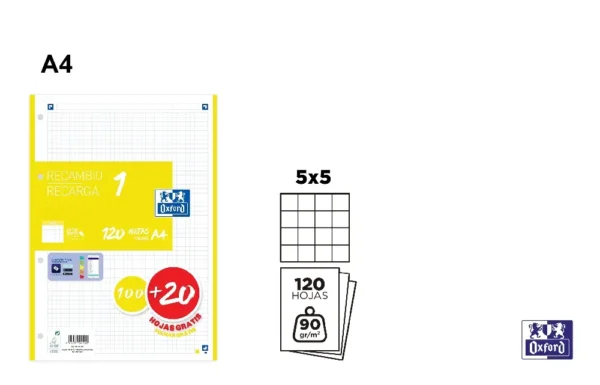 EMBALAGEM DE SUBSTITUIÇÃO A4 100+20H 90