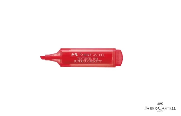 MARCADOR FLUO TEXTLINER 46 VERMELHO FABE