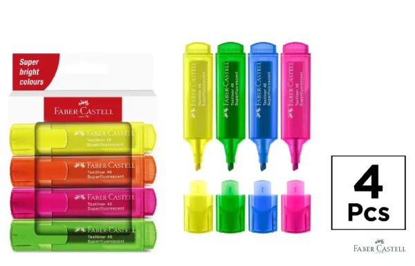 MARCADOR FLUO TEXTLINER 46 VIOLETA FABER