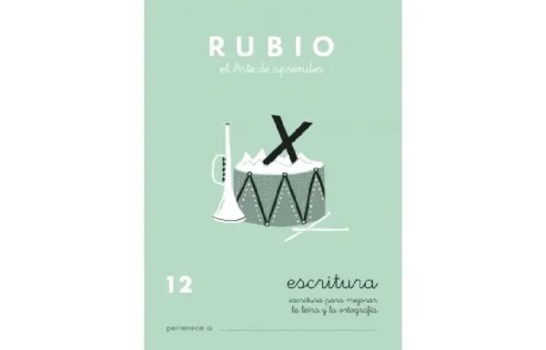 CADERNO CALIGRÁFICO C12 RUBIO