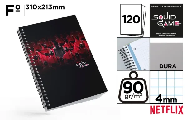 NOTEBOOK SPIRAL Fº 90 g 120 Folhas