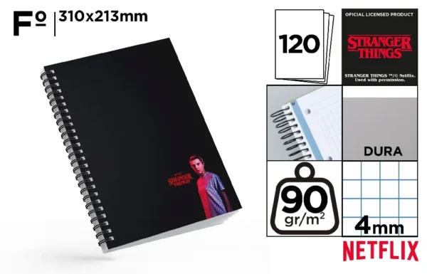 NOTEBOOK SPIRAL Fº 90 g 120 Folhas