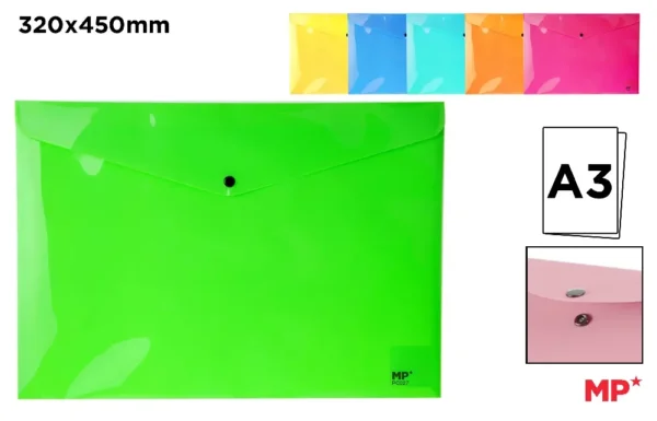 PASTA DE FECHAMENTO DE BOTÕES FLUORESCEN