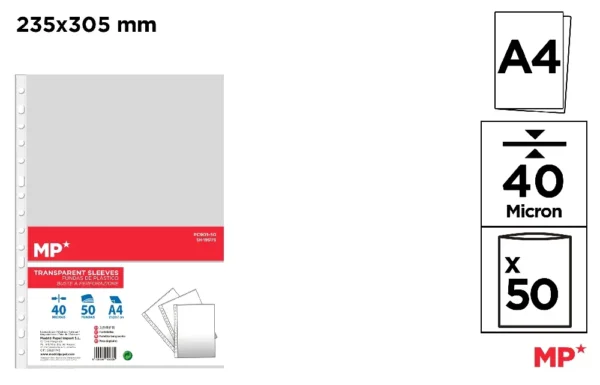 MICAS A4 50 UDS 40MICRAS MP.