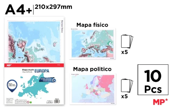 MAPAS SILENCIOSO DA EUROPA