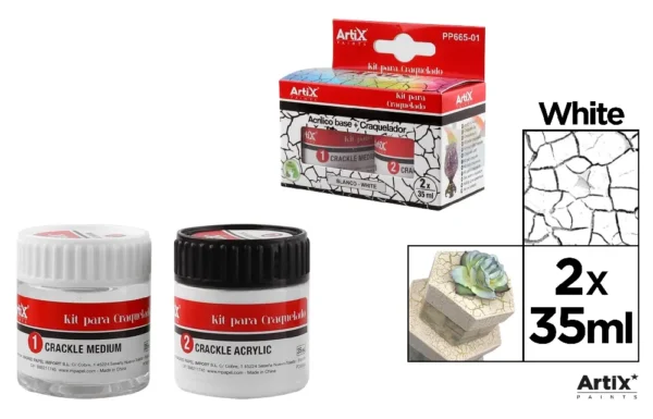 KIT PARA CRACQUEL 35 ml BRANCO