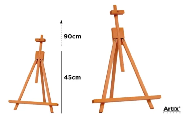 CAVALETE DE MESA 40x 32 x 45 cm (76 cm a