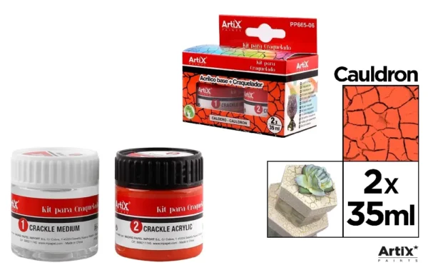 KIT PARA CRAQUEL 35 ml CAULDERO