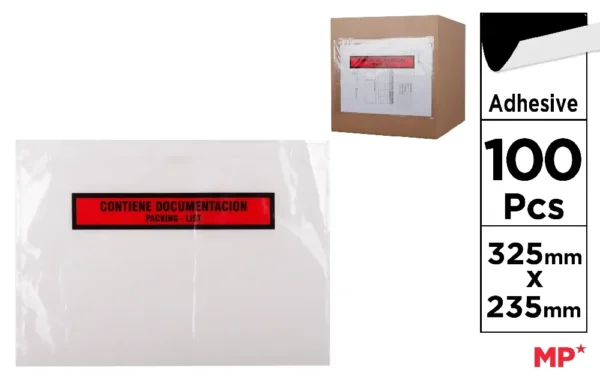 ENVELOPE DO DOCUMENTO 325 x 235 mm.