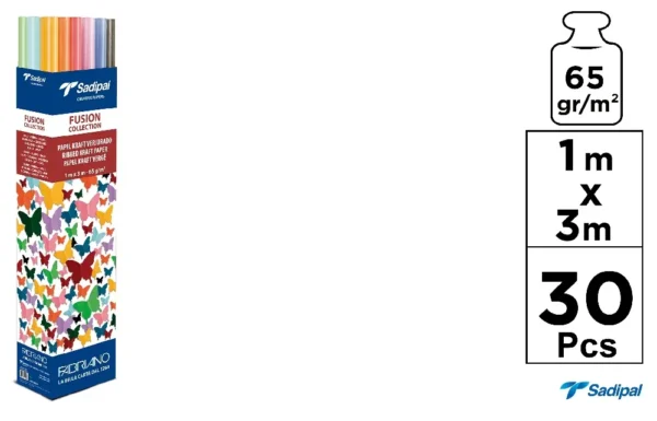 KRAFT FUSION PAPEL DISPLAY DISPLAY 1 x 3