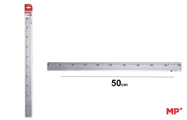 RÉGUA DE ALUMÍNIO 50 cm