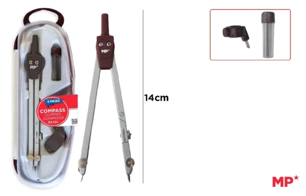 BÚSSOLA 3 PEÇAS