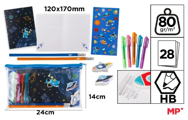 KIT DE PAPELARIA CRIATIVA