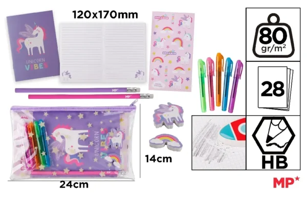 PACOTE DE PAPELARIA CRIATIVA