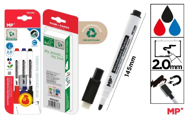 BLACKBOARD MARKER ERASER 3 CORES