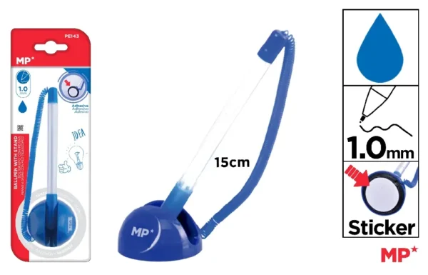 CANETA COM PONTA DE BASE 1,0 mm