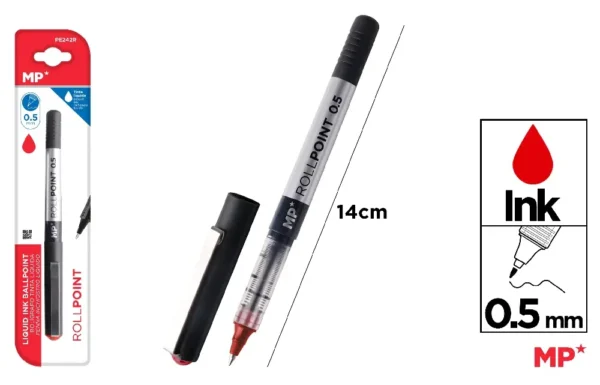 CANETA G5 TINTA LÍQUIDA PONTA ESFERA VER