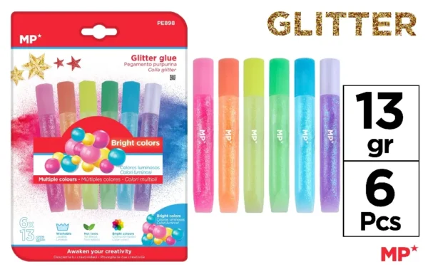 COLA DE GLITTER CLARO