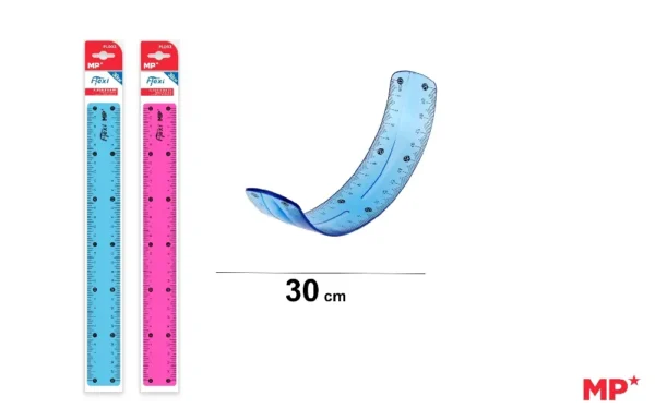 RÉGUA FLEXÍVEL 30 cm