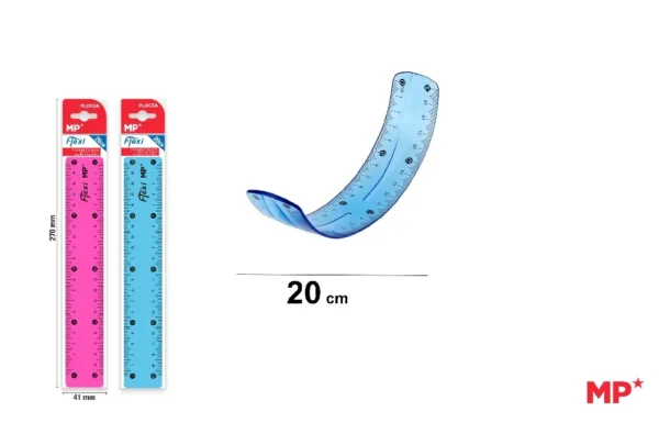 RÉGUA FLEXÍVEL 20 cm