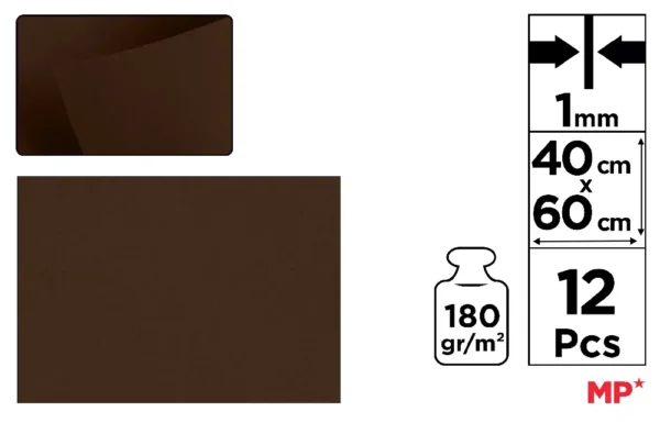 FELTRO 40 x 60 cm MARROM ESCURO
