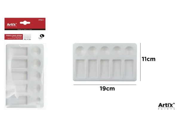 PALETA RETANGULAR 18,5 x 11 cm