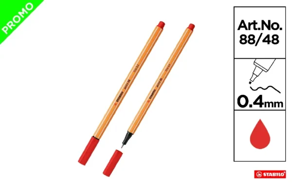 PONTO 88/48 STABILO PONTA FINA PONTO 88/