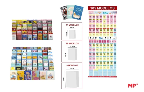 CARTÕES DE FELICITAÇÕES C.