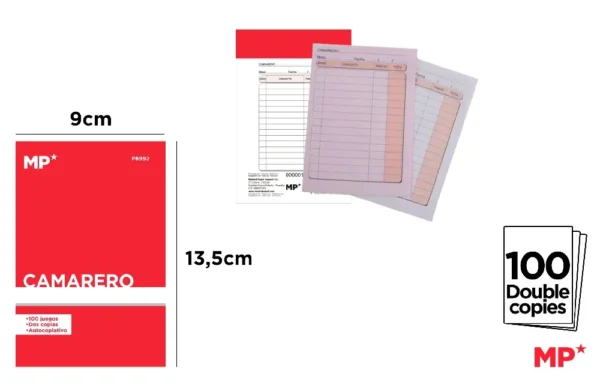 LIVRO DE CHEQUES AUTO DUPLICADO DE GARÇO