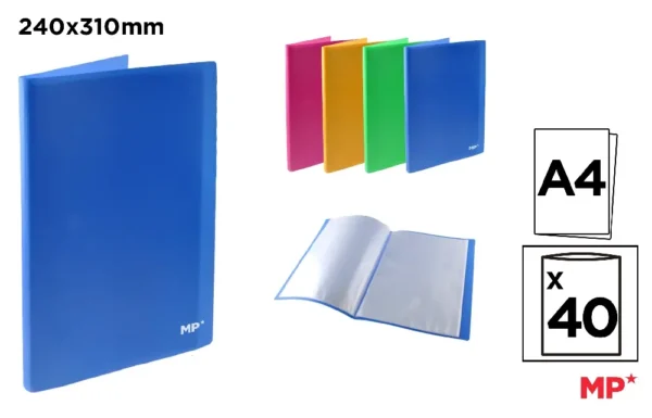 FOLDER CAPA A4 COLOR 40 Unidades