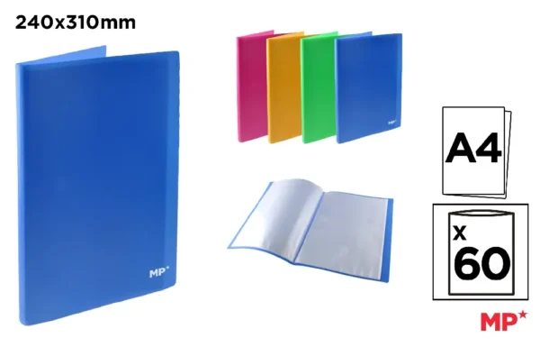 FOLDER CAPA A4 COLOR 60 Unidades