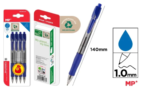 PONTA CANETA 1,0 mm 4 Unidades.