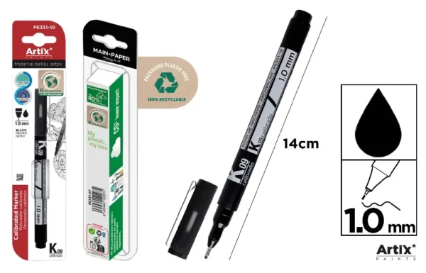 ROTULADOR CALIBRADO 1.0MM.