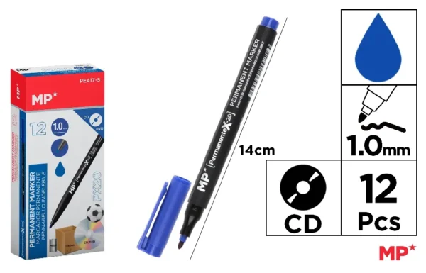 MARCADOR DE CD DE PONTA MÉDIA AZUL