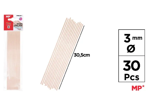 VARA REDONDA 3 mm