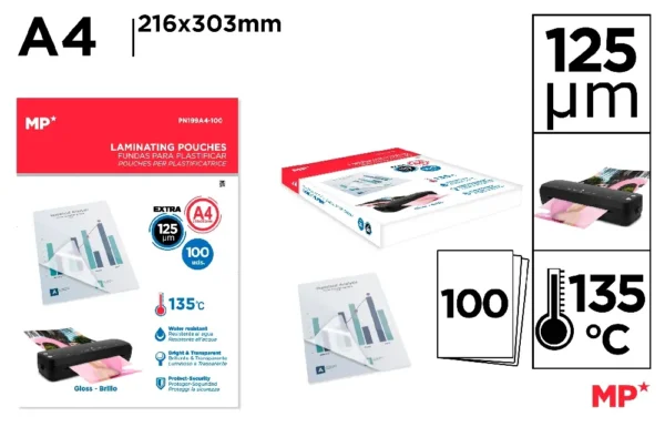 CAPAS PARA LAMINAR A4 100 FOLHAS