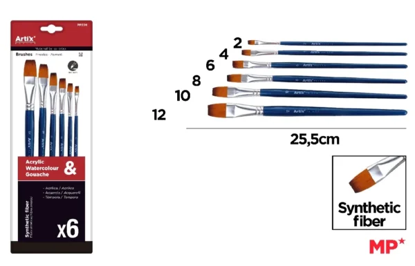ESCOVA PROFISSIONAL 6 Unidades