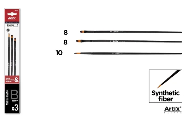 ESCOVA PROFISSIONAL 3 unid.