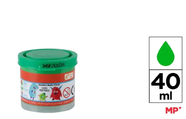 TÉMPERA 40 ml VERDE CLARO
