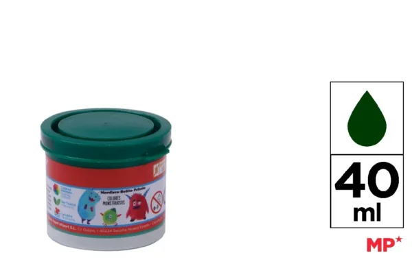 TÉMPERA 40 ml VERDE