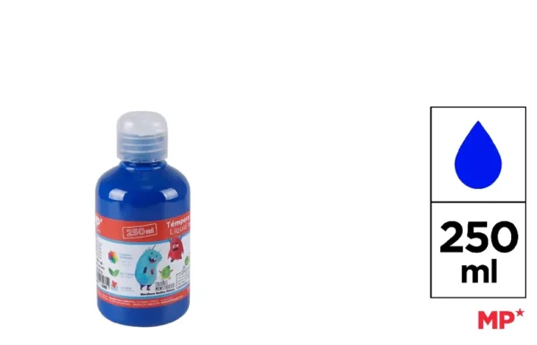 TÉMPERA 250 ml AZUL ESCURO