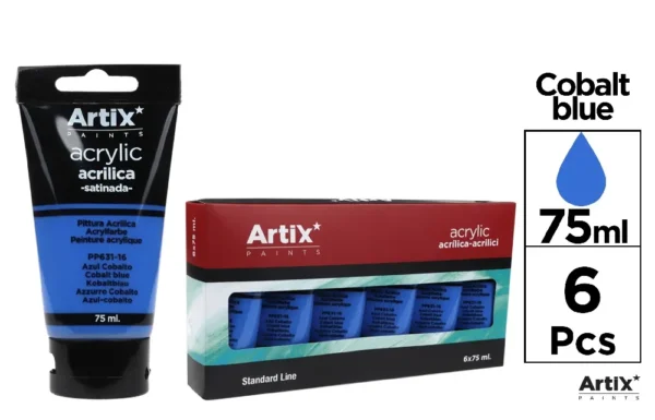 TINTA ACRÍLICA AZUL COBALTO 75 ml