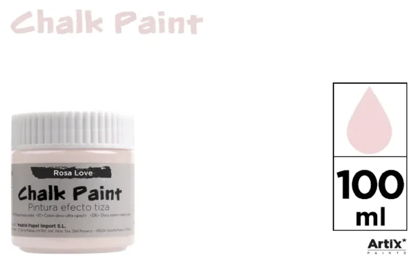 TINTA EFEITO DE GIZ 100 ml PINK LOVE
