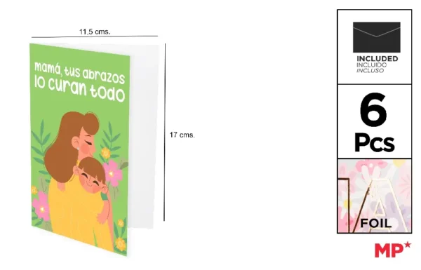 CARTÃO DE FELICITAÇÕES / CELEBRAÇÃO 11.5