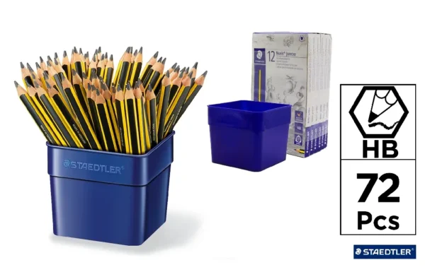 STAEDTLER CUBE PENCIL 72 unid. HB NORIS