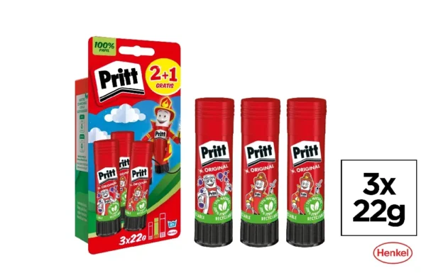 ADESIVO 2+1 22 g 2801378 PRITT HENKEL