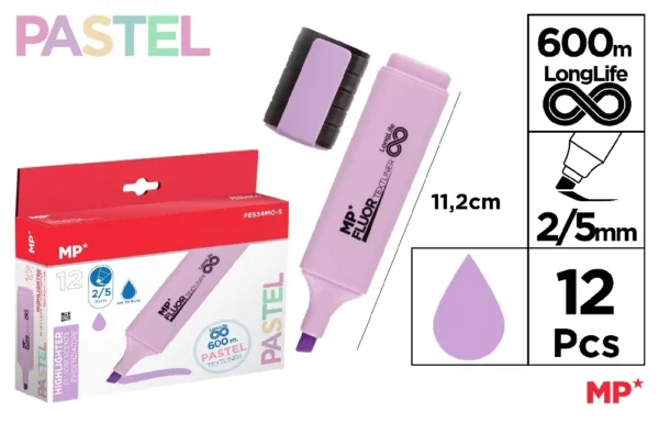MARCADOR ROXO PASTEL