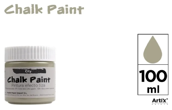 TINTA EFEITO GIZ 100 ml CITY GREY