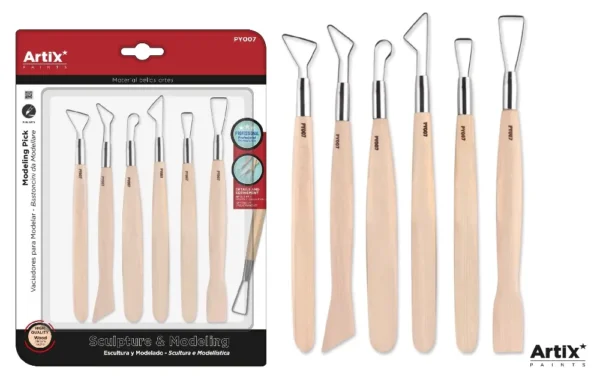 INSTRUMENTOS DE MODELAGEM 6 Unidades.